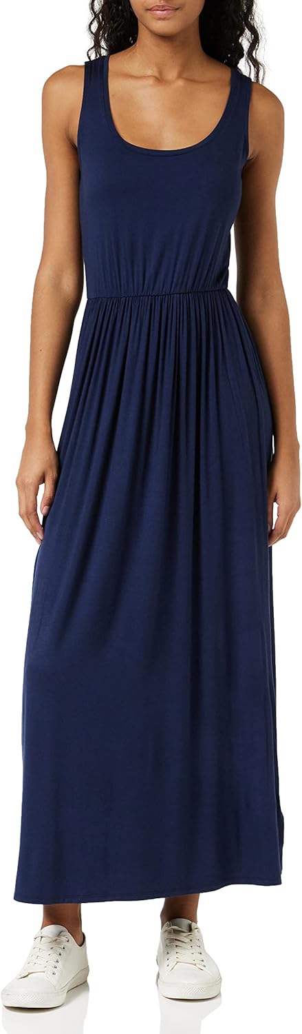Women's Tank Waisted Maxi Dress (Available in Plus Size)