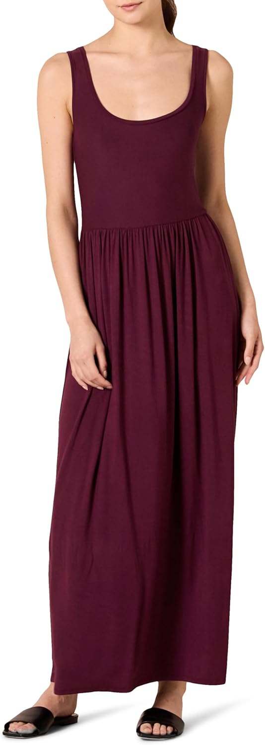 Women's Tank Waisted Maxi Dress (Available in Plus Size)