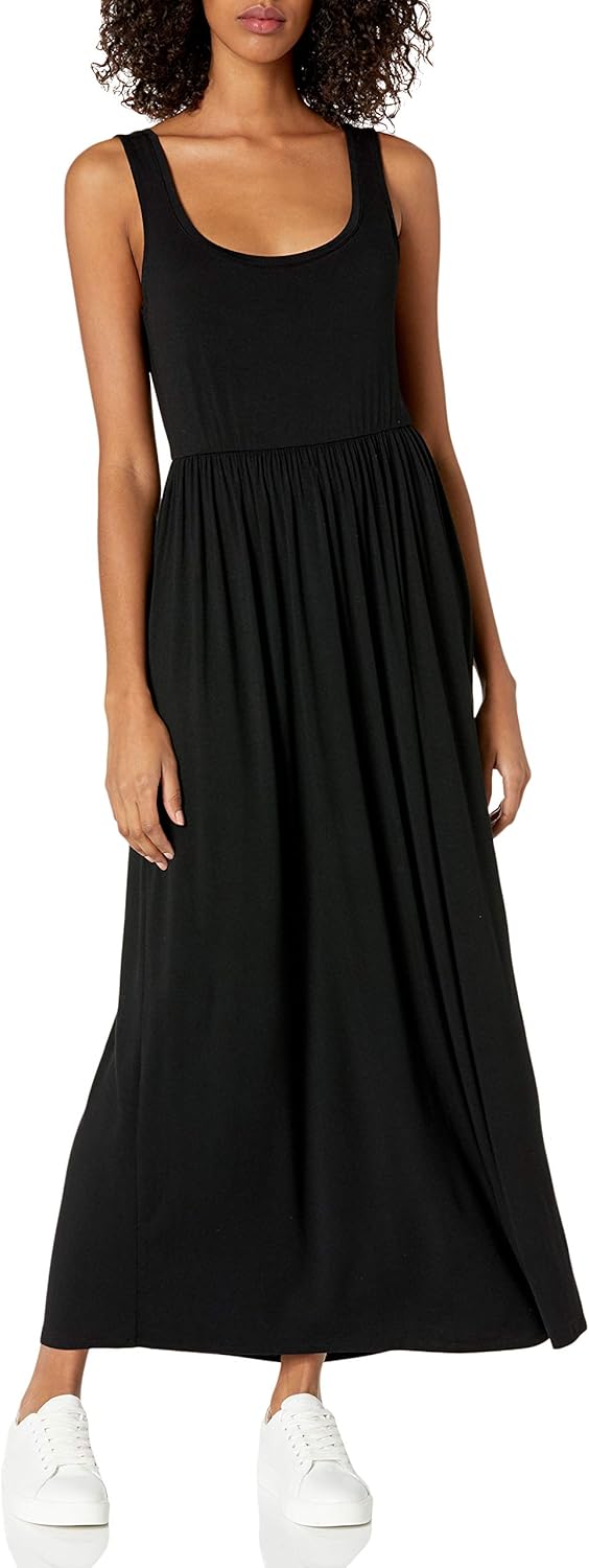 Women's Tank Waisted Maxi Dress (Available in Plus Size)